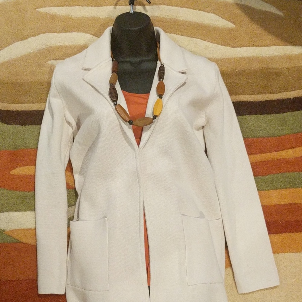 Ponte weight knit jacket